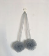 Netting Pompoms Canopy Decoration Nursery Kids Room Decor