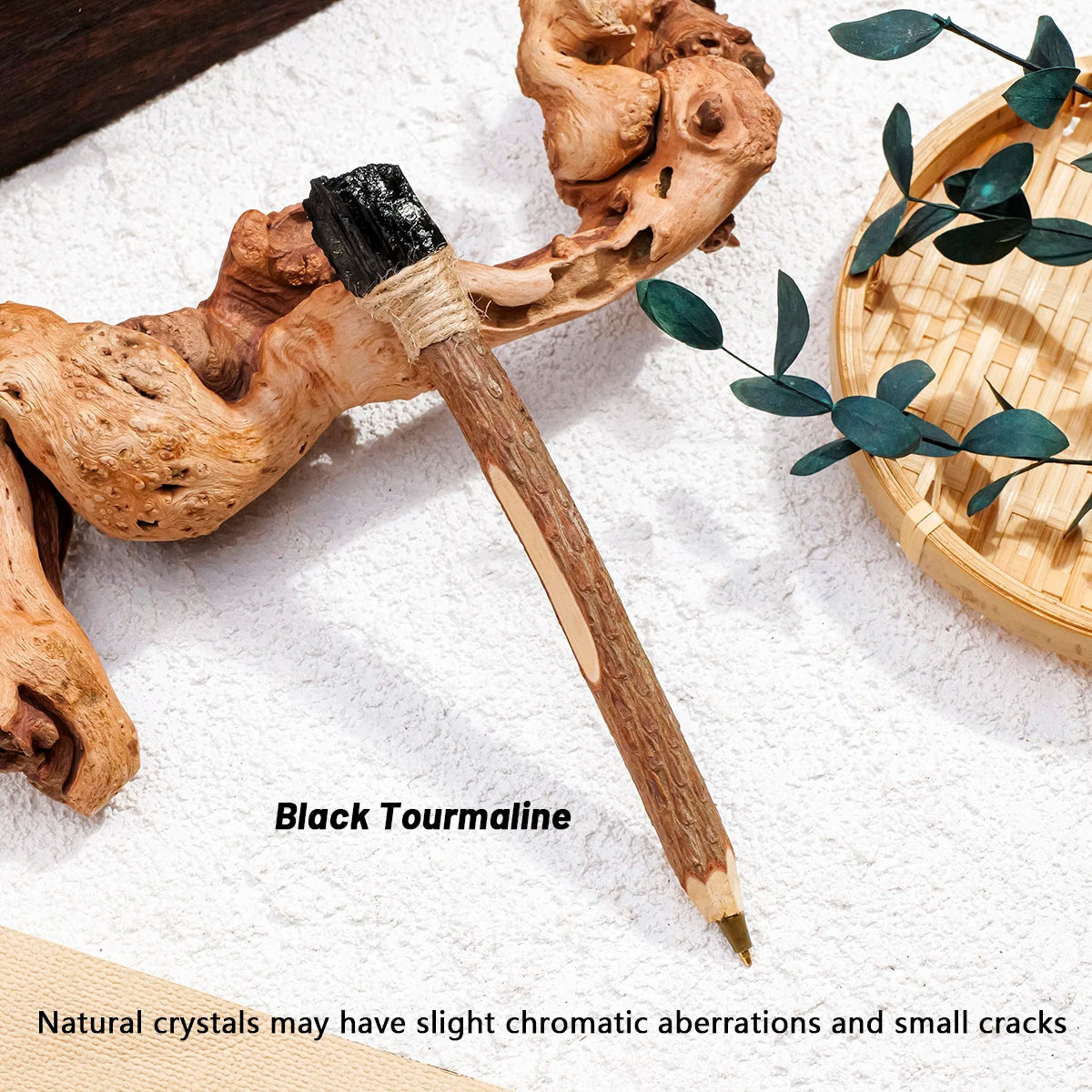 1PC Natural Crystal Rough Stone Magic Pencil