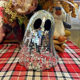 Halloween Disco Ghost Mirror Ball Decor