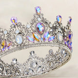 Royal Queen Gwendolina's Crystal Round Crowns