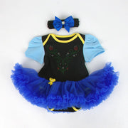 0-2Y 3pcs Girl Baby Superhero Suit Costume Newborn Clothing Sets