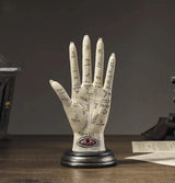 Hand of God Palmistry Statue Devil's Hand Demonic Figurine Halloween Decorations Dark Academia Home Decor