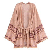 Farrah's Boho Short Kimono Robe