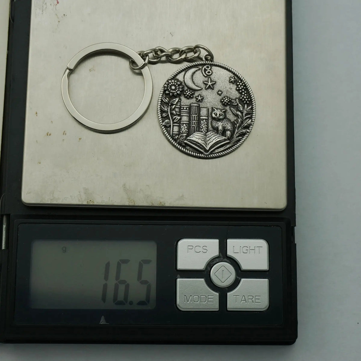 Witch's Library Keyring