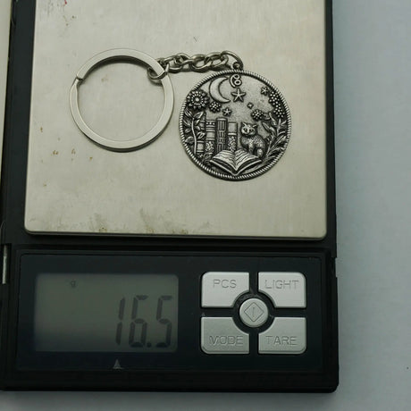 Witch's Library Keyring