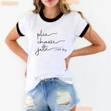 Plie Chasse Jete All Day Ballet Dancer T-Shirt Ballerina Dance Coach Gift