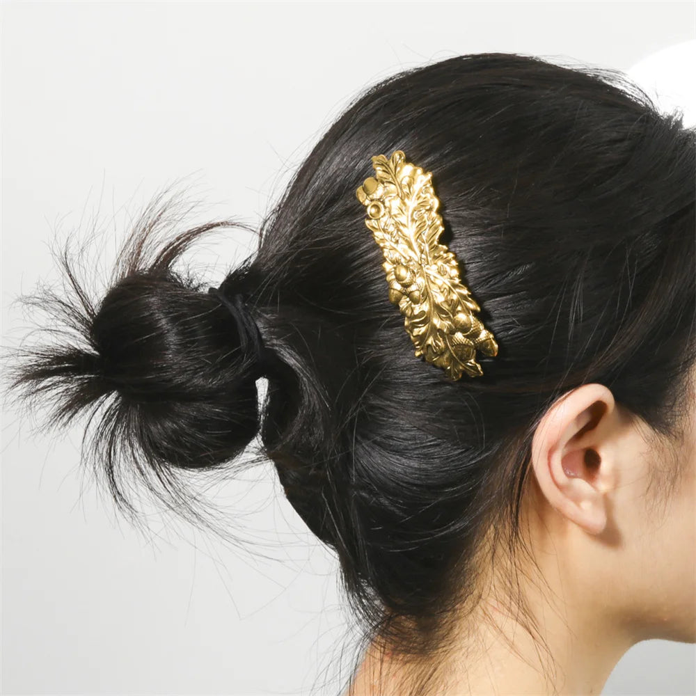 Acorn Wisdom Hair Clip Barrette