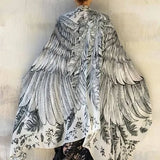 Wings Fantasy Shawl Scarf Festival Cloak Rave Accessories