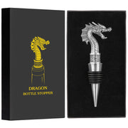 2-in-1 Dragon Head Wine Stopper and Bottle Opener Home Bar Bottle Saver Gift Idea