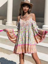 Elitzia's Boho Bae Mini Dress