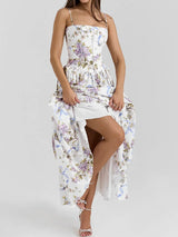 Olivietta's Floral Print Midi Sundress