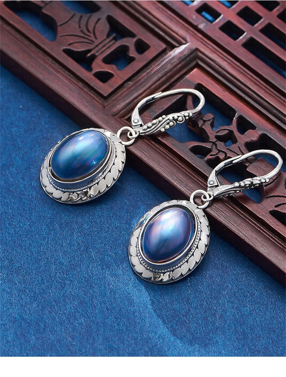 Ursula's Pearl S925 Sterling Silver Drop Earrings