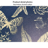 Ink Floral Self Adhesive Wallpaper Black Flower Removable Peel and Stick Wallpaper