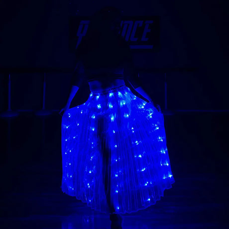 LED Light Up Party Skirt for Adults Dance Performance Wear