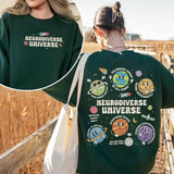 Neurodiverse Universe Sweater Autism Awareness Sweatshirt Pullover Jumper