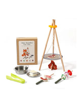 Baby Camping Barbecue Set Toy Role-Playing Camping Scene Immersive Play Gift for Children