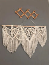 Large Macrame Wall Hanging Tapestry Bohemian Style Handwoven Tapestry For Home Decor Living Room Bedroom Background Decoration