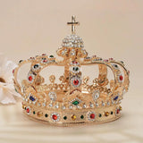 Baroque Royal Cross Crown