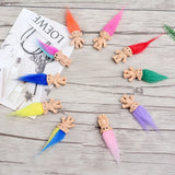 Set of Ten Mini Trolls Dolls Retro Toy Collection Gifts for Kids