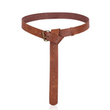 Renaissance Alchemist Leather Belt Medieval Wizard Alchemy Glass Magic Bottle Waist Bag Cosplay Belt