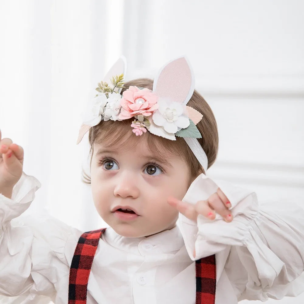 Easter Baby Bunny Headbands Rabbit Ear Newborn Photography Props