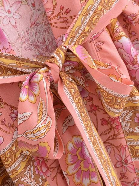 Mari's Boho Cover Up Short Kimono