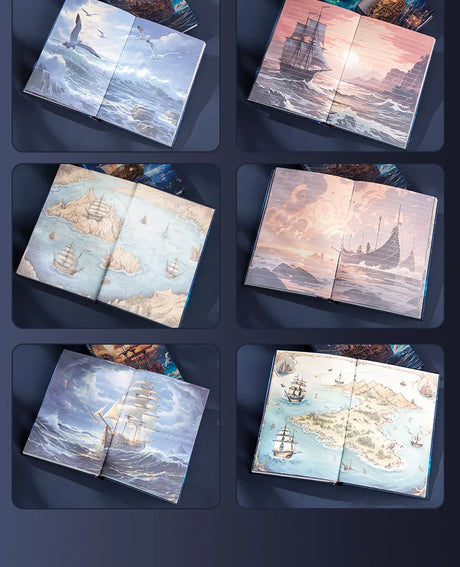 Sail of Dreams Dream Journal Hardcover Notebook Full-colour Illustrations