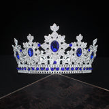 Baroque Full Round Royal Queen King Crowns
