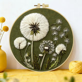 Lots of Dandelions DIY Embroidery Kit for Beginners