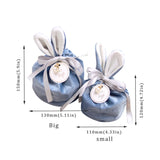 Easter Bunny Bags Velvet Rabbit Ears Gift Packing Chocolate Candy Bags