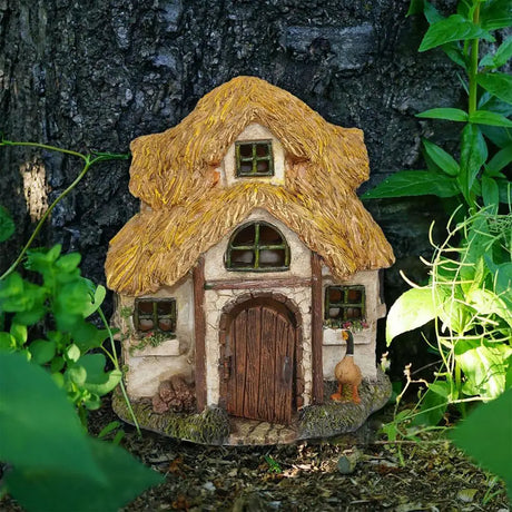 Miniature Fairy Elf Door Wooden 2D Printed Decor