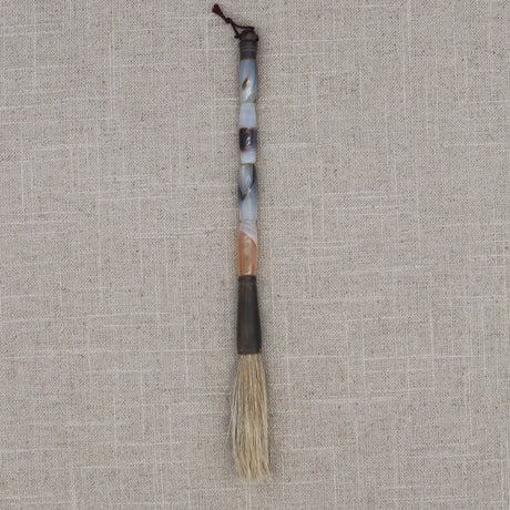 Decorative Pearl and Stone Calligraphy Artist Brushes