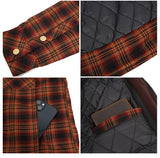 Woodsman Cotton Plaid Hooded Jacket Thick Warm Winter Plaid Shirts