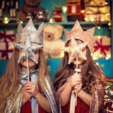 Glittery Crowns and Star Fairy Sticks
