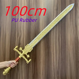 Holy Moonlight Rubber Prop Swords Cosplay Larp Costume