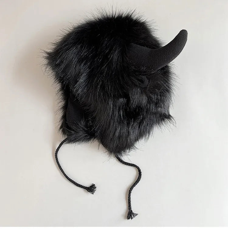 Furry Beast Ear Warmer Hats