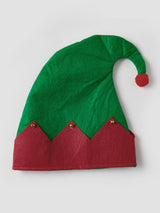 4 Pcs Kids Christmas Costumes Girls Santa's Elf Costume Sequinned Elf Dress Shoes Stockings and Hat
