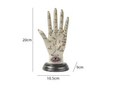 Hand of God Palmistry Statue Devil's Hand Demonic Figurine Halloween Decorations Dark Academia Home Decor