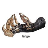 Golden Witch Hand Wall Hanging Statue Resin Art Sculpture Halloween Decoration