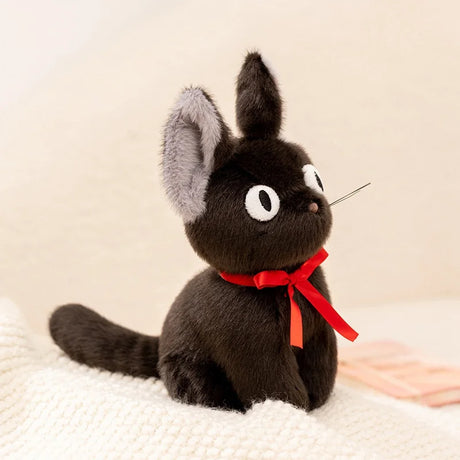 25CM Jiji Black Cat Japanese Anime Studio Ghibli Kiki's Delivery Service Soft Toy
