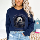 Edgar Allan Poe Sweatshirt Once Upon A Midnight Dreary Literary Poet Sweater Jumper