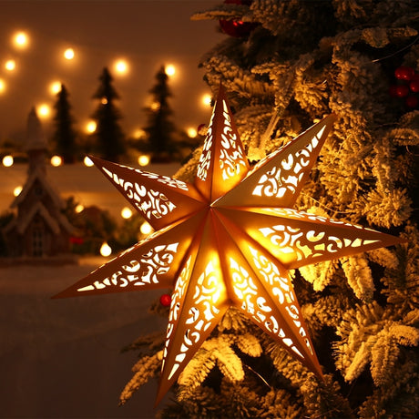 Paper Star Party Lantern Christmas Decorations