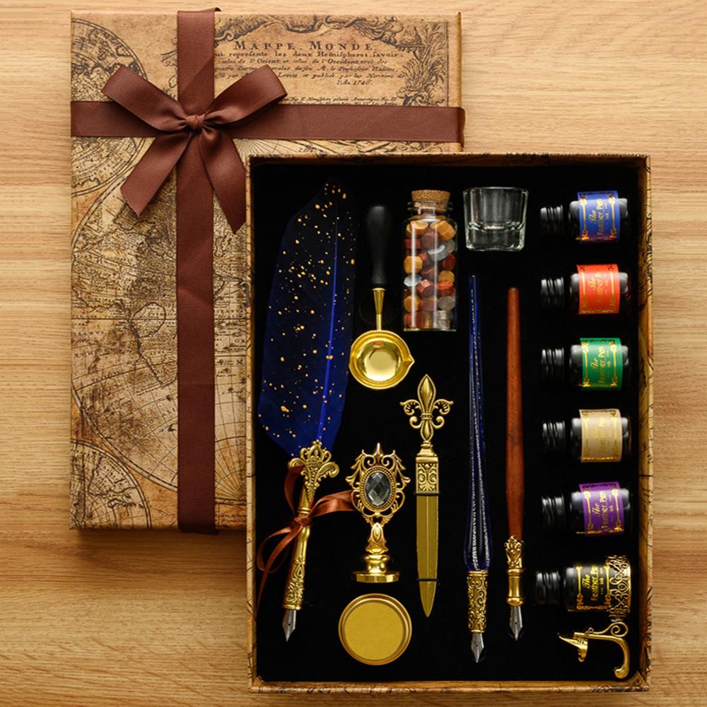 Lord Hifflebottom's Quill Pen Letter Writing Sets