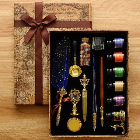 Lord Hifflebottom's Quill Pen Letter Writing Sets