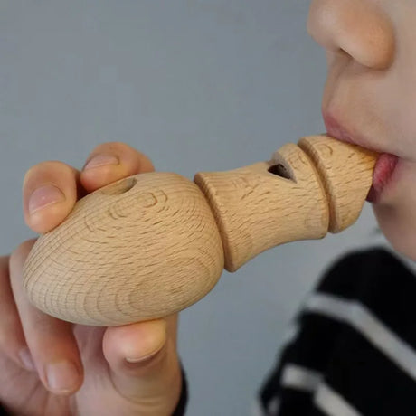 Wooden Bird Call Whistle Musical Noisemaker Fun Outdoor Exploration Kids Education Gifts