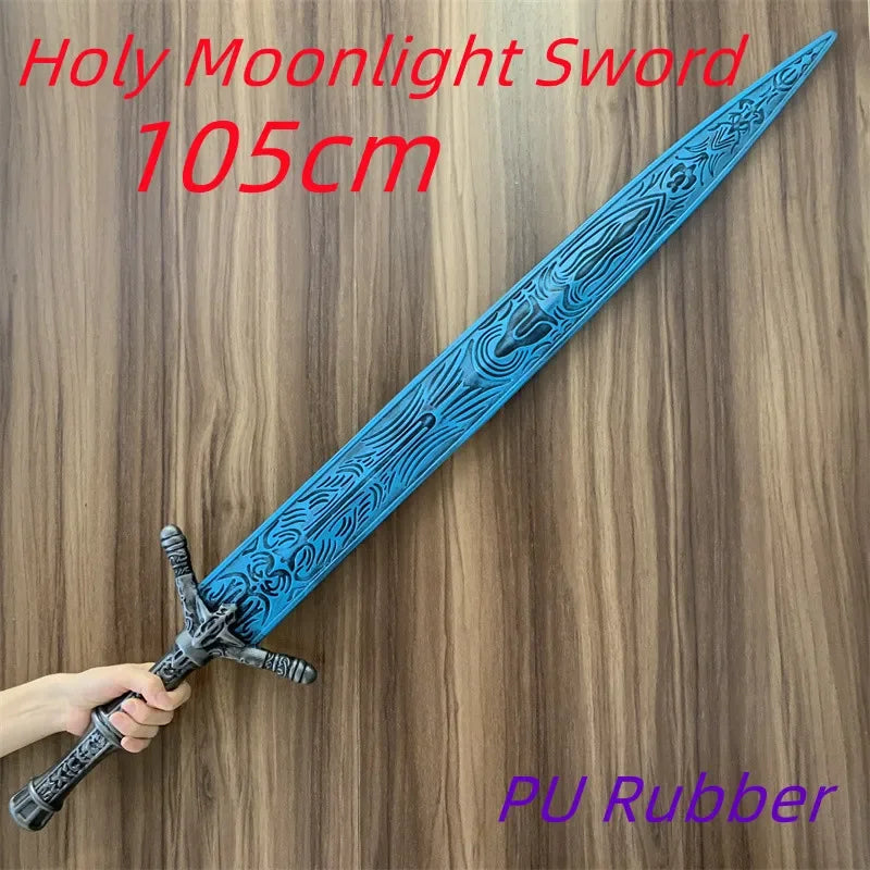 Holy Moonlight Rubber Prop Swords Cosplay Larp Costume