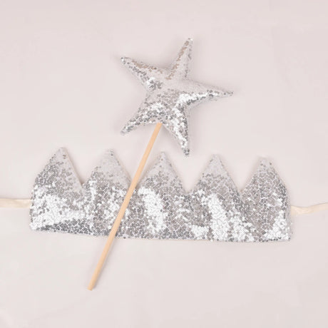 Glittery Crowns and Star Fairy Sticks