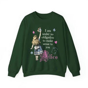 Alice in Wonderland Sweatshirt Book Lover Pullover Jumper