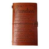 To My Son, Daughter, Grandson, Granddaughter, Wife, Sister, etc, Gift PU Leather  Journal Notebooks