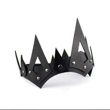 PU Leather Gothic Punk Crowns